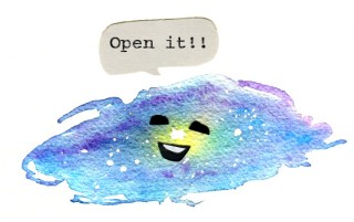 open it